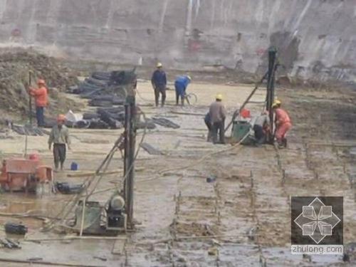科尔沁右翼中我公司承建北京房山区水池地基注浆加固工程